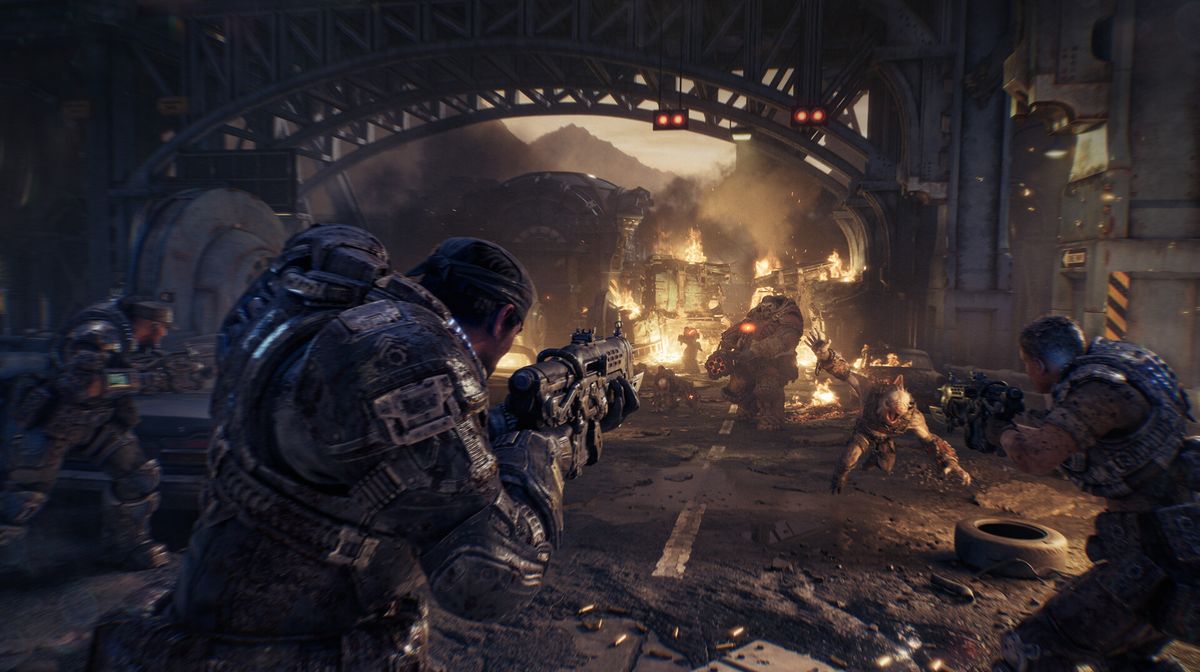 Gears of War: E-Day ойынынан кадр