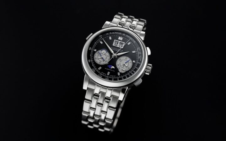 Lange Datograph Perpetual-ға платина білезікті қайтарды