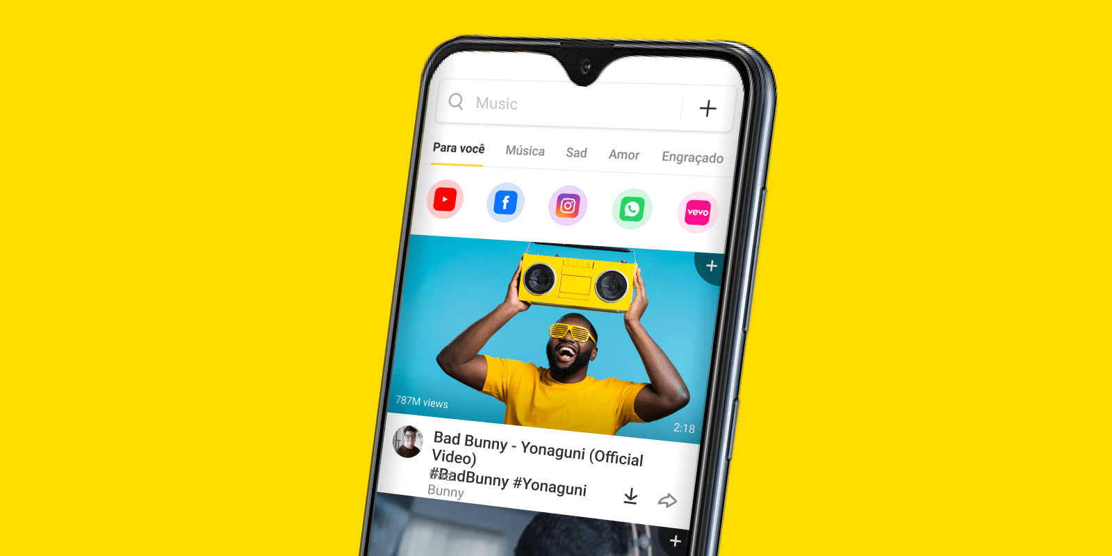 Приложение-загрузчик видео с YouTube на Android-смартфоне