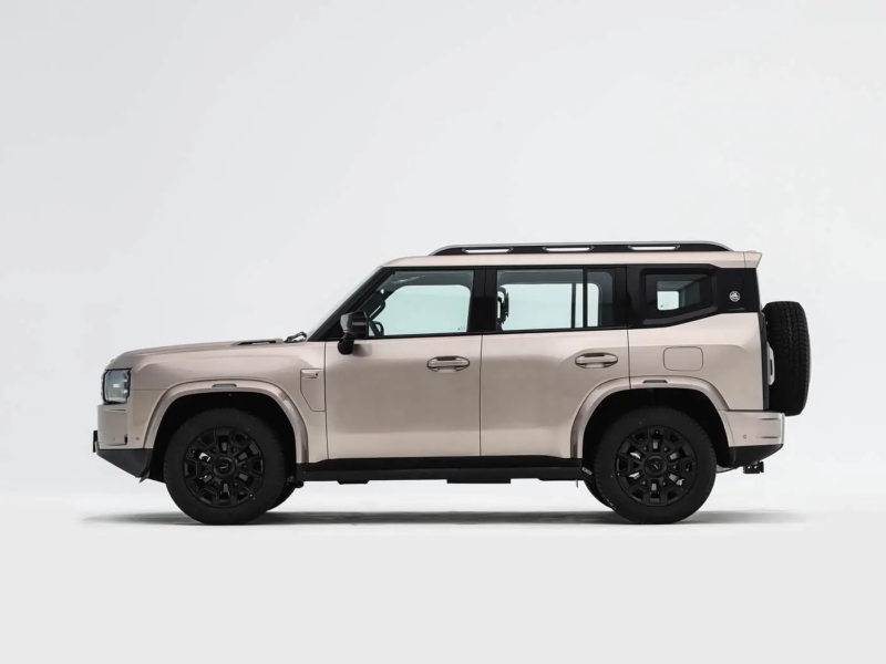 Jetour Traveller 7, вид сбоку