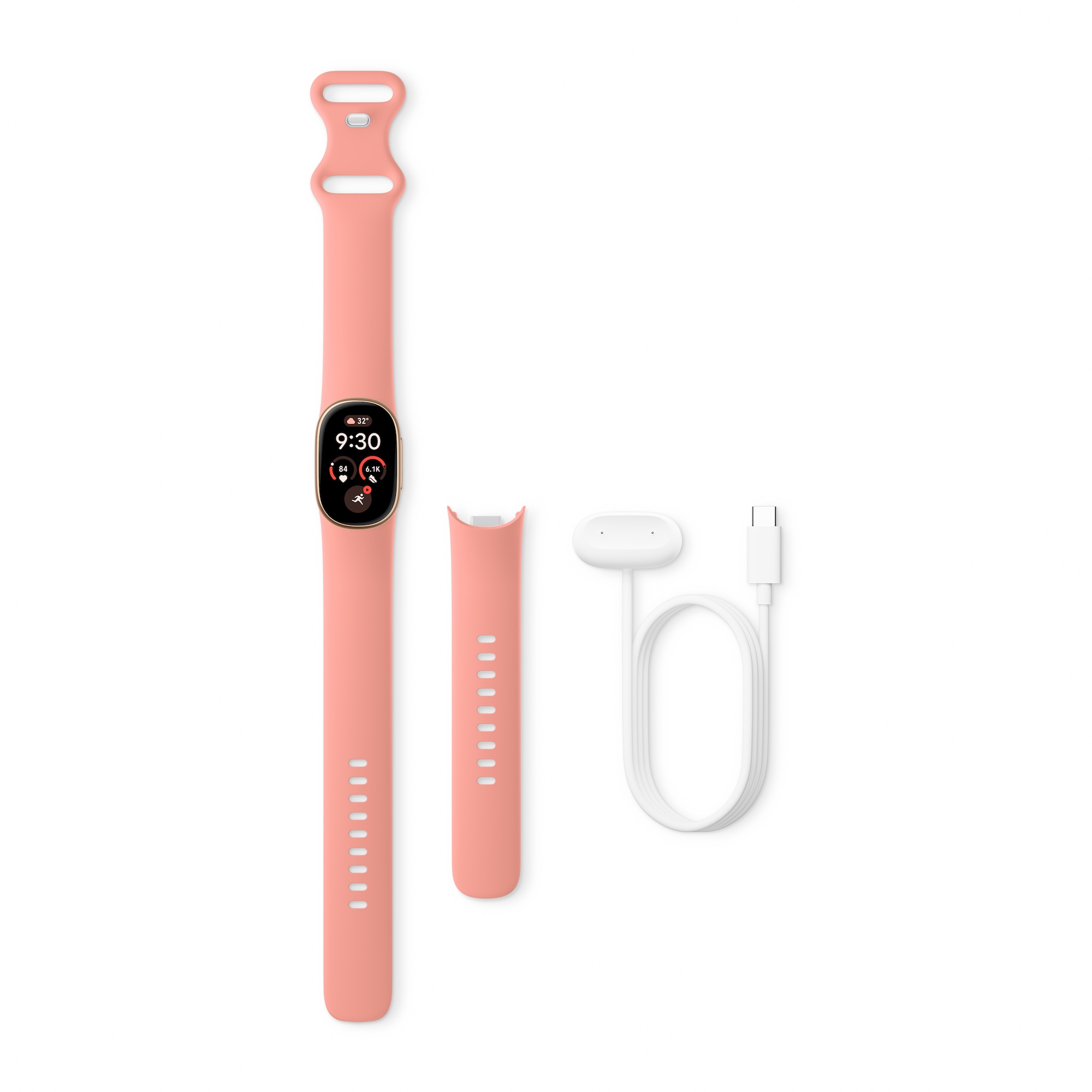 Fitbit Edge на магнитной зарядке