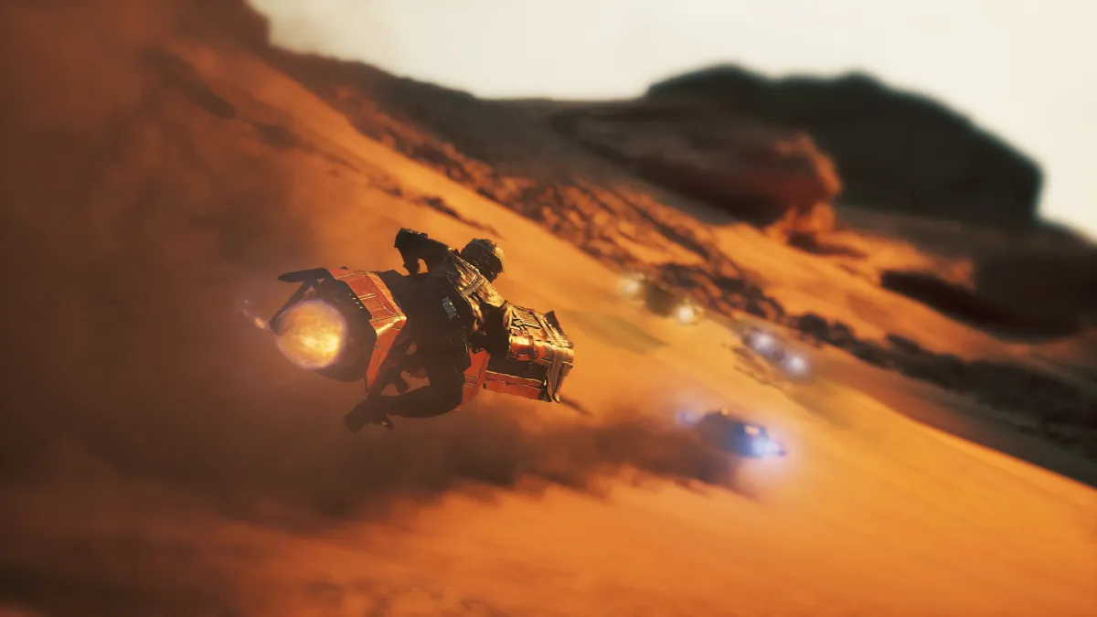 Star Wars: Galactic Racer ойынынан кадр