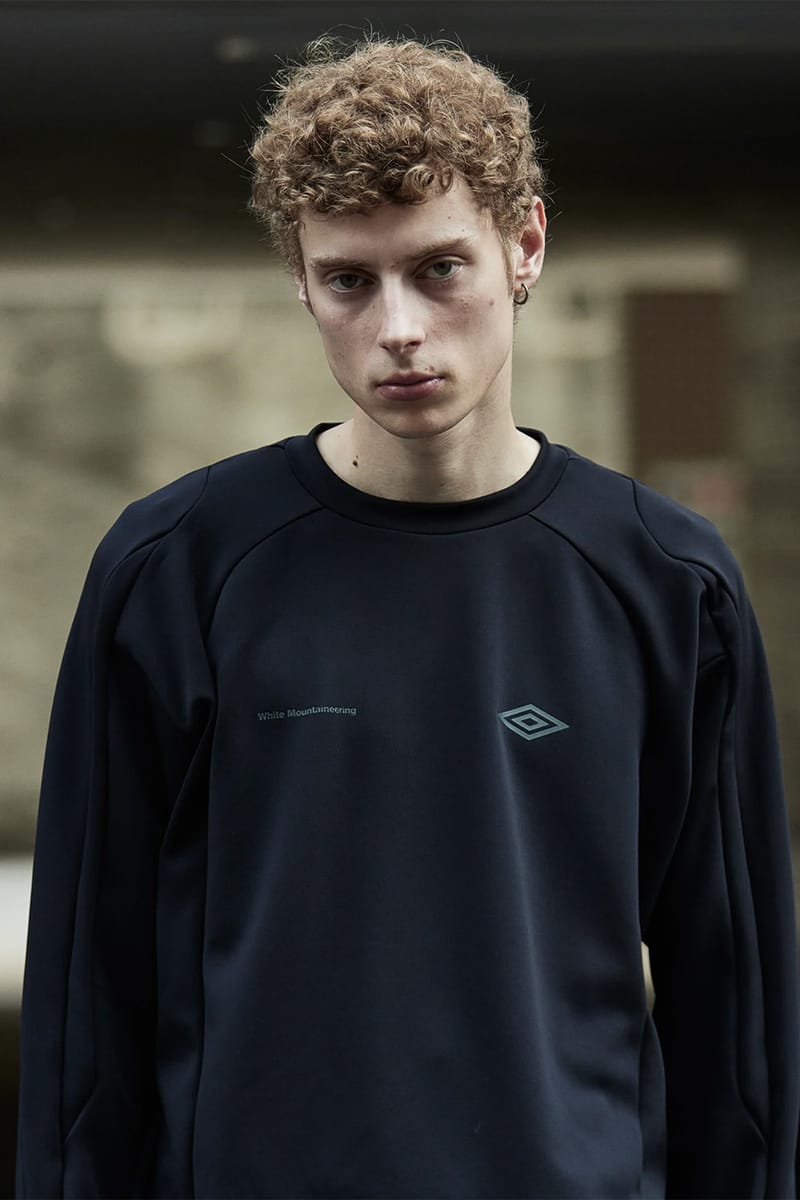 Другая расцветка вещей White Mountaineering x Umbro