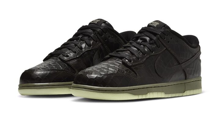 Nike Хэллоуинге қараңғыда жарқырайтын Dunk Low шығарды