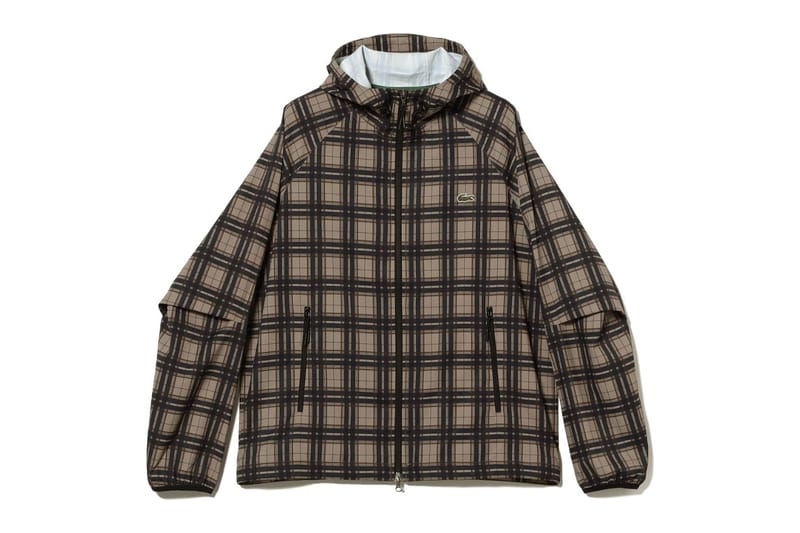 Комплект Lacoste x BEAMS: клетчатая куртка-блузон и брюки