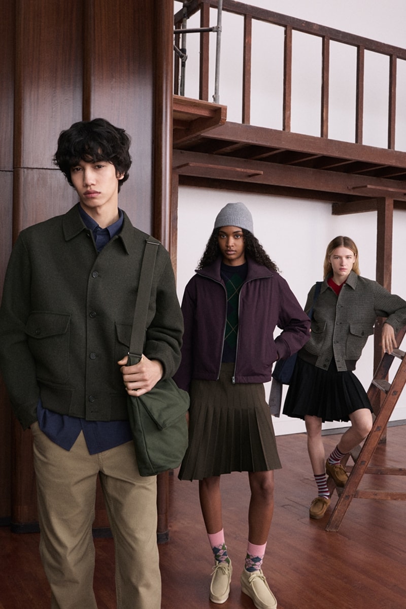 Лукбук коллекции JW Anderson x Uniqlo осень-зима 2026
