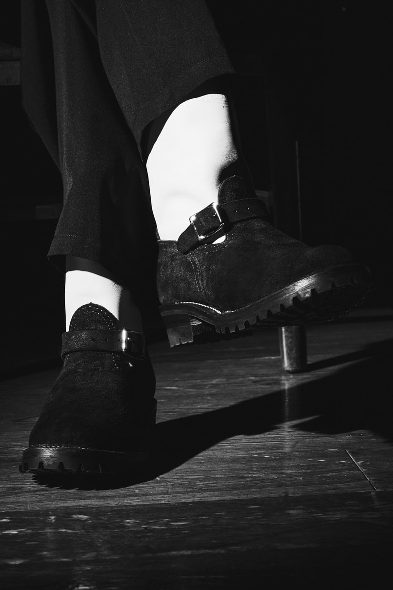Yohji Yamamoto POUR HOMME x WESCO бәтеңкесі жақыннан