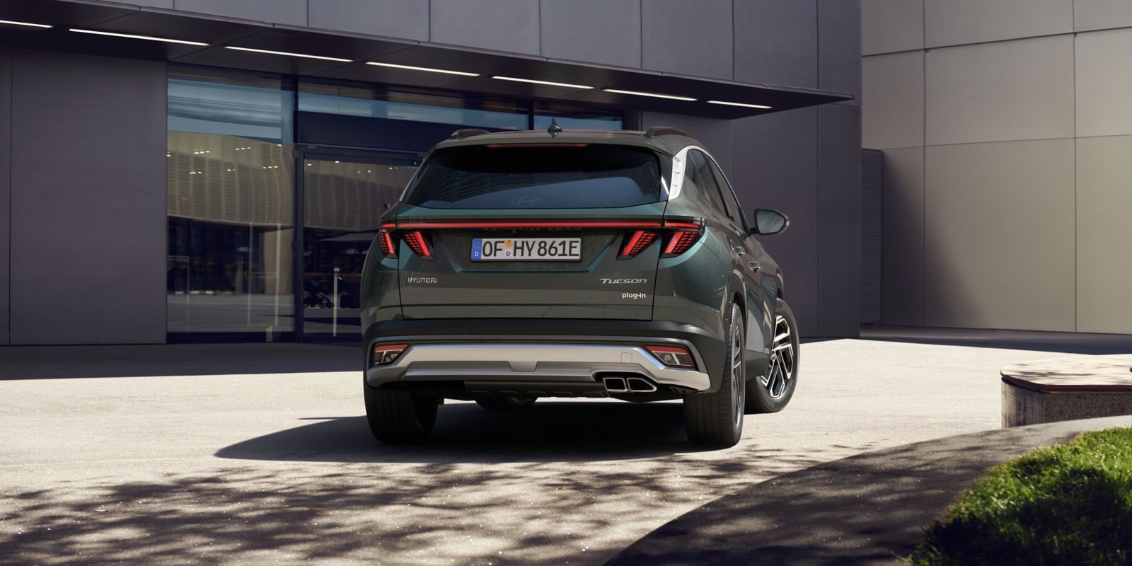 Рестайлингтен кейінгі Hyundai Tucson, бүйірден көрінісі