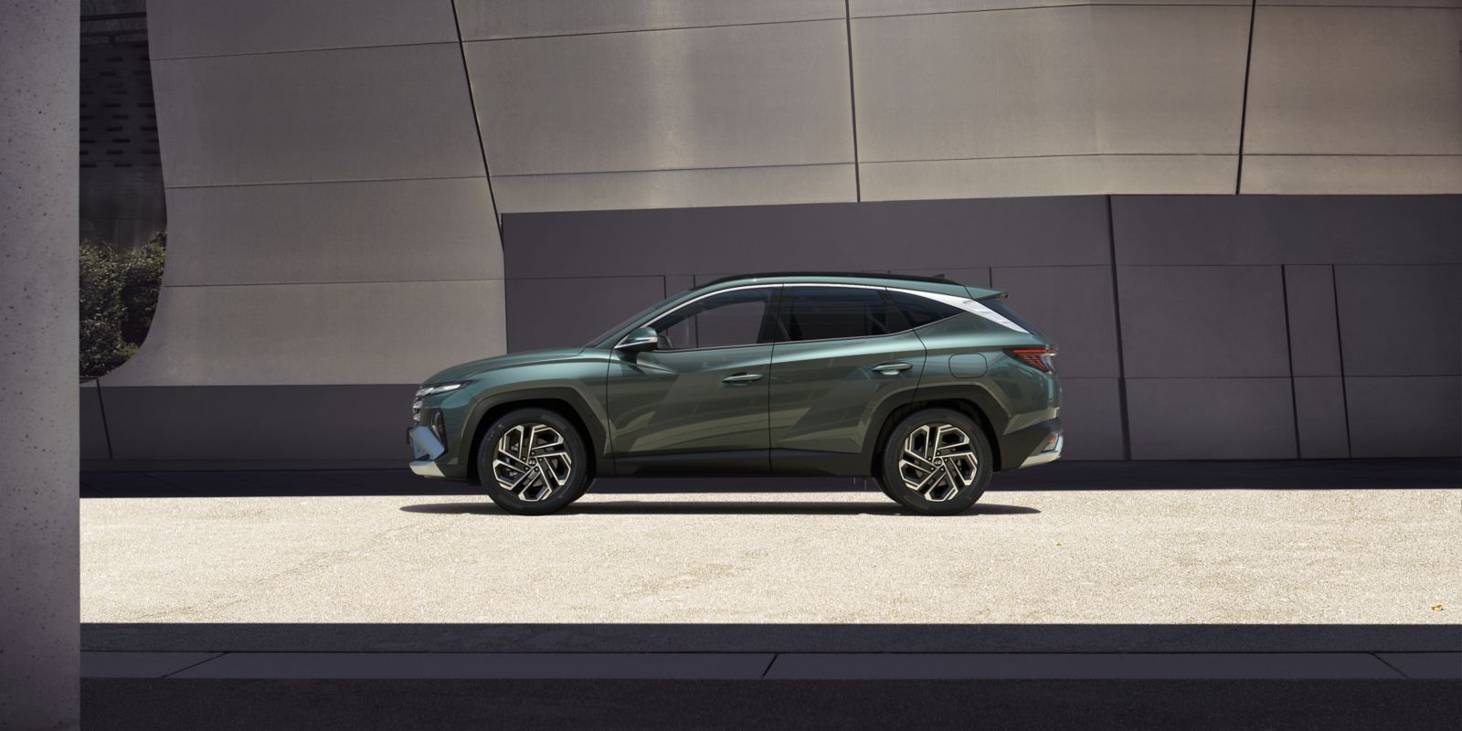 Жолдағы жаңартылған Hyundai Tucson