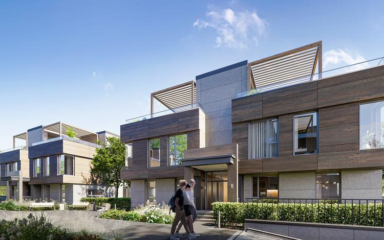Рядные дома Kerey Residence в микрорайоне Нур-Алатау