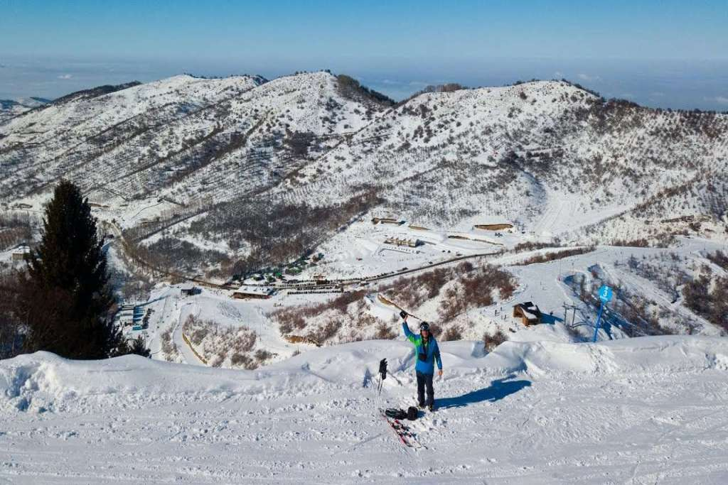 Зимний сезон на Oi-Qaragai: склоны и подъёмники
