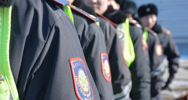 Присвоение очередного специального звания в полиции Казахстана