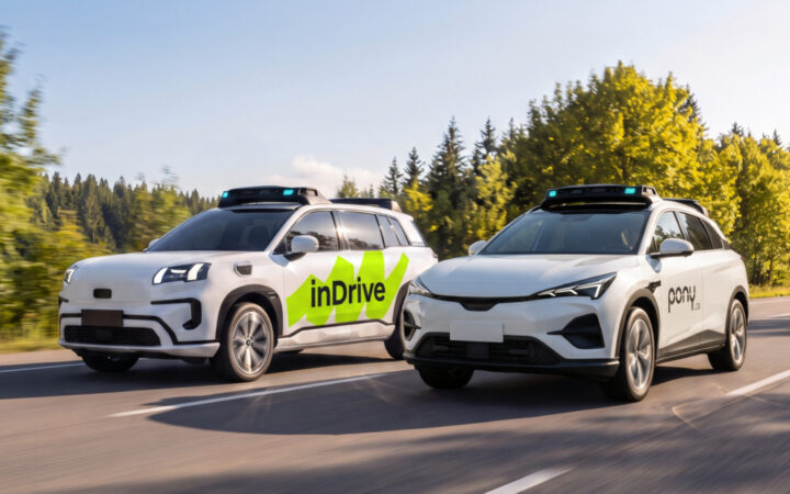 inDrive будет тестировать роботакси Pony.ai в Астане