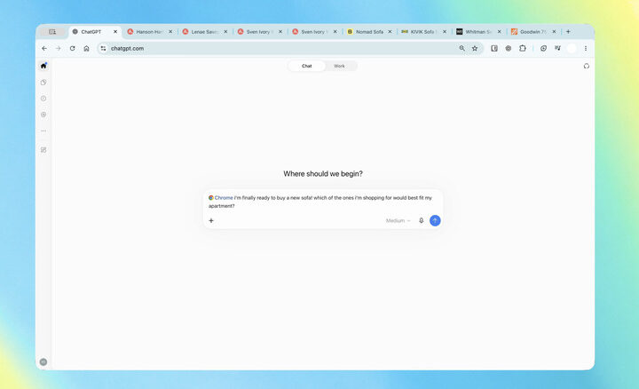 ChatGPT научился читать вкладки Chrome и заполнять формы