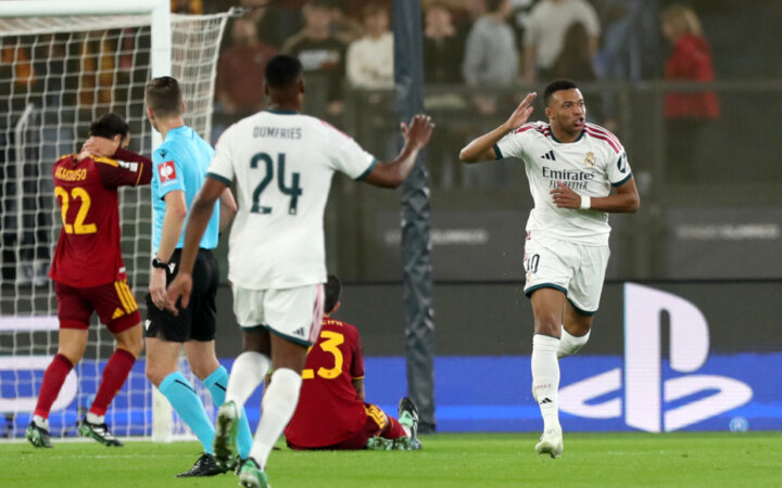 «Реал» Моуринью отыгрался с 1:3 и обыграл «Рому» 4:3