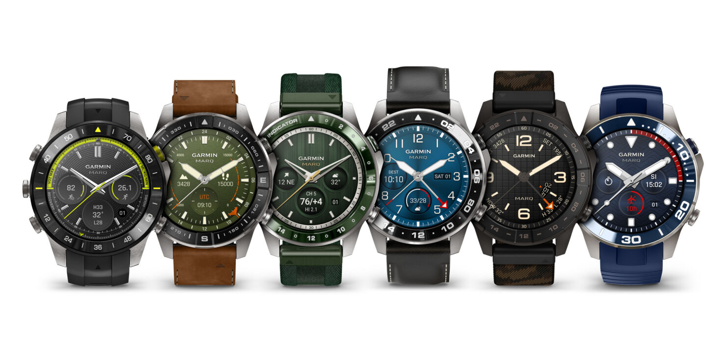 Шесть моделей Garmin MARQ третьего поколения