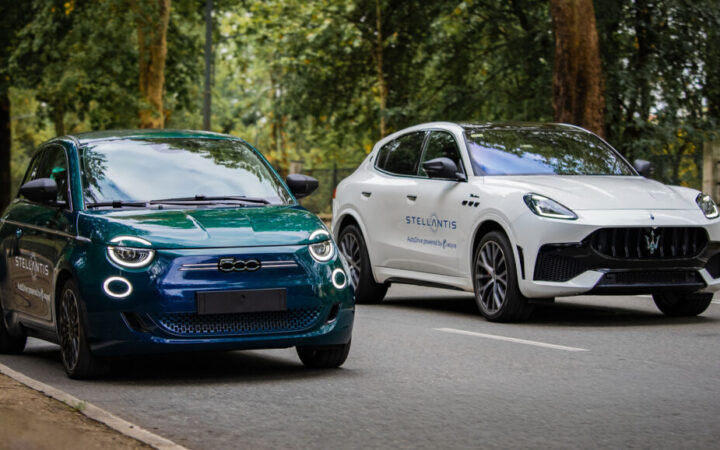 Fiat пен Maserati Wayve-пен қолсыз автопилот көрсетті