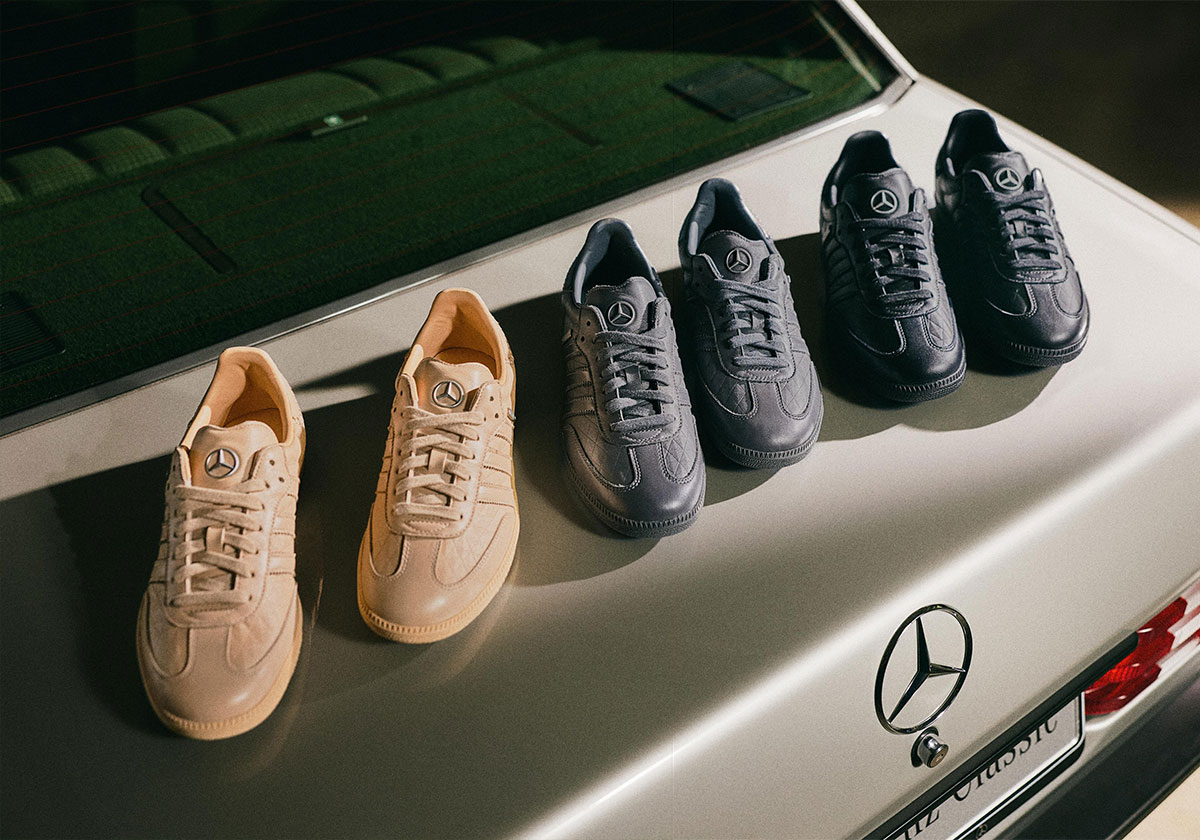 adidas и Mercedes-Benz выпустят Samba в стиле S-Класса