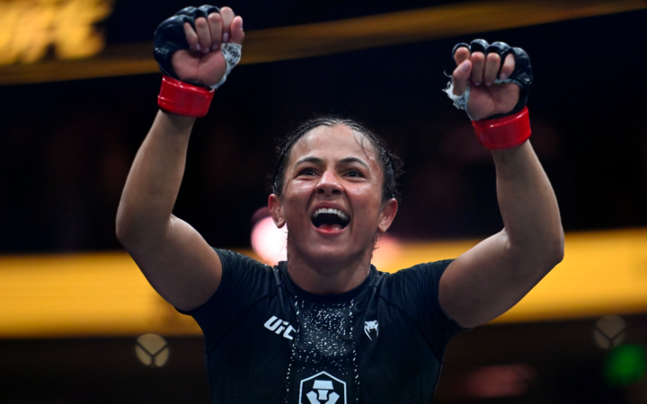Наталия Силва Ван Цунды жеңіп, UFC белбеуін алды