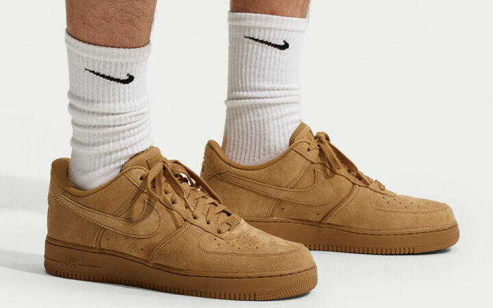Nike Air Force 1 «Wheat»-ты түкті күдеріден қайта шығарды