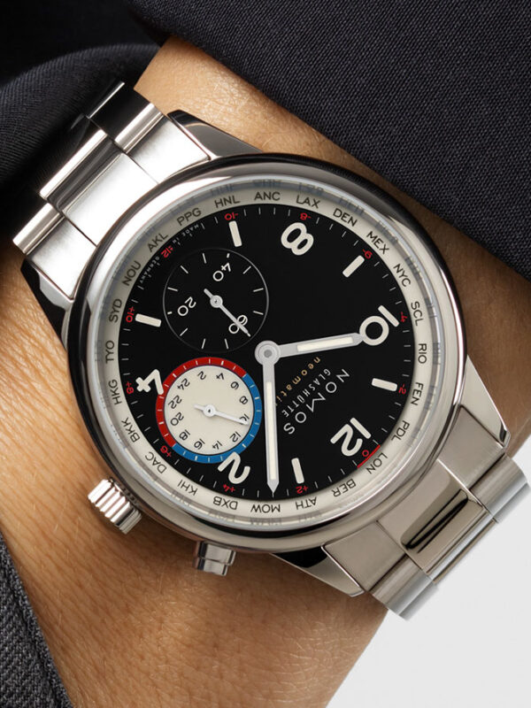 NOMOS Club Sport Worldtimer сағатының қара нұсқасын шығарды