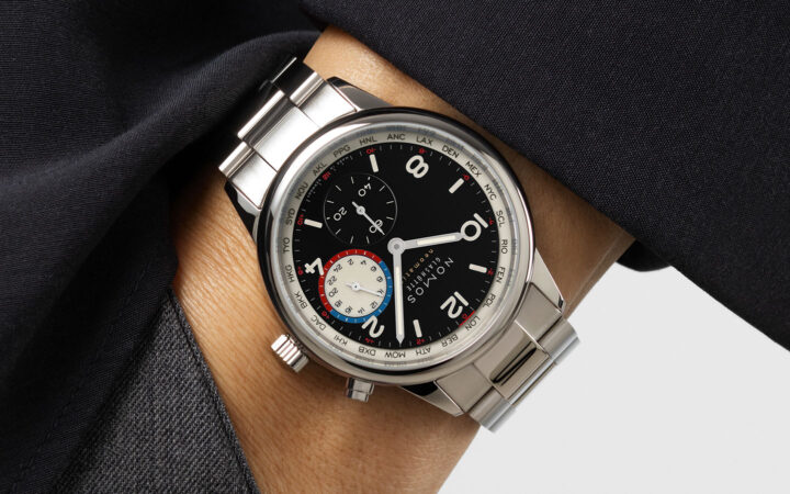 NOMOS выпустила тёмную версию часов Club Sport Worldtimer