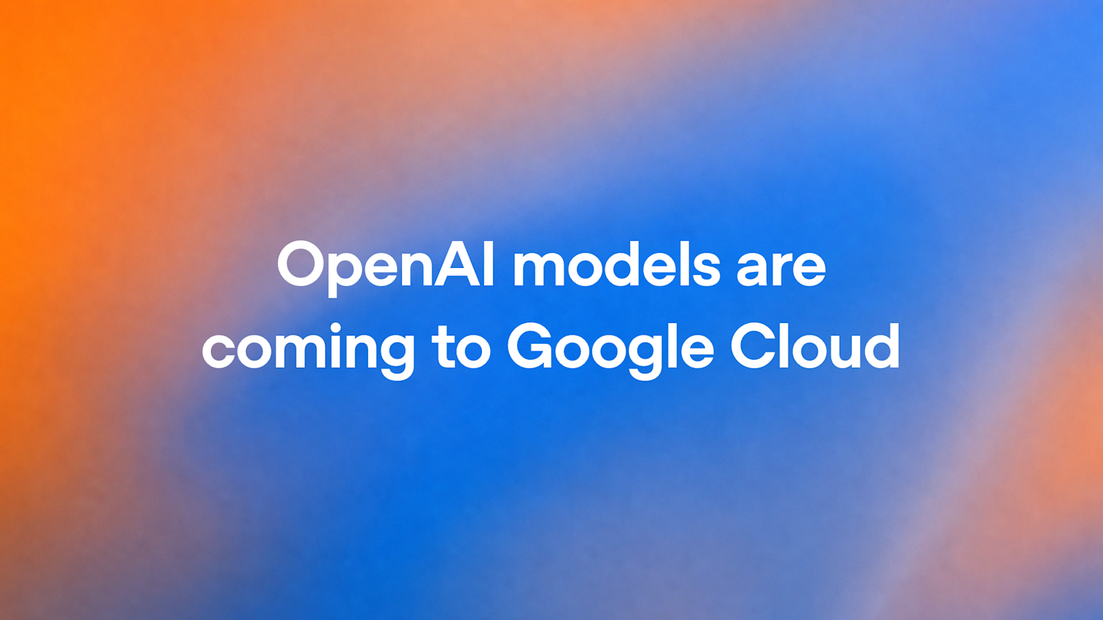 OpenAI вывела свои модели в облако Google