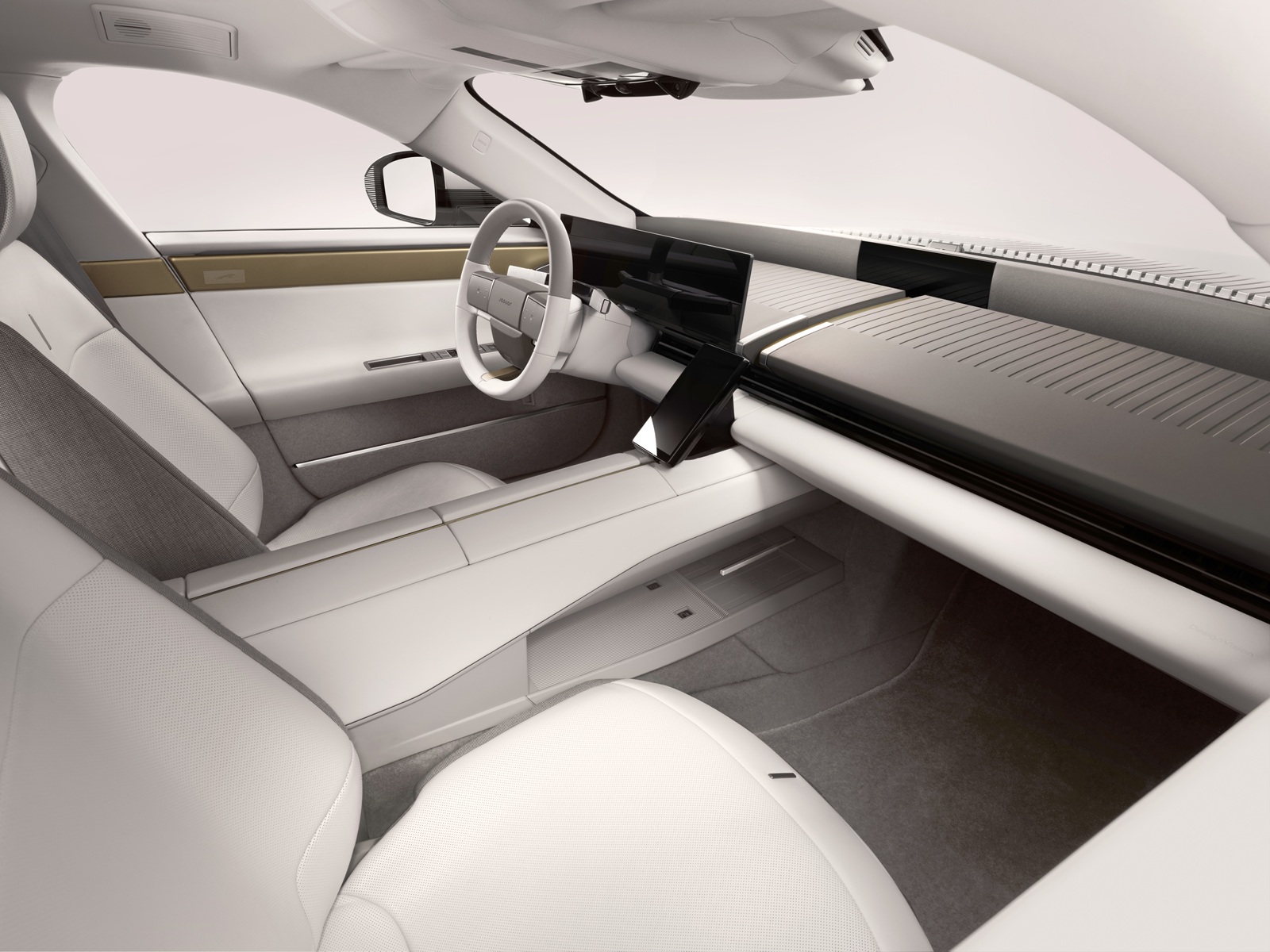 Салон Jaguar Type 01, переднее пассажирское место