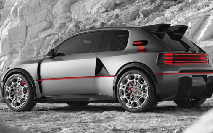 Peugeot показал 827-сильный электрохэтч E-T16