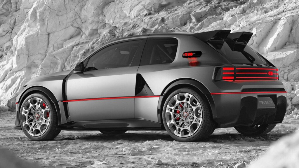 Peugeot показал 827-сильный электрохэтч E-T16