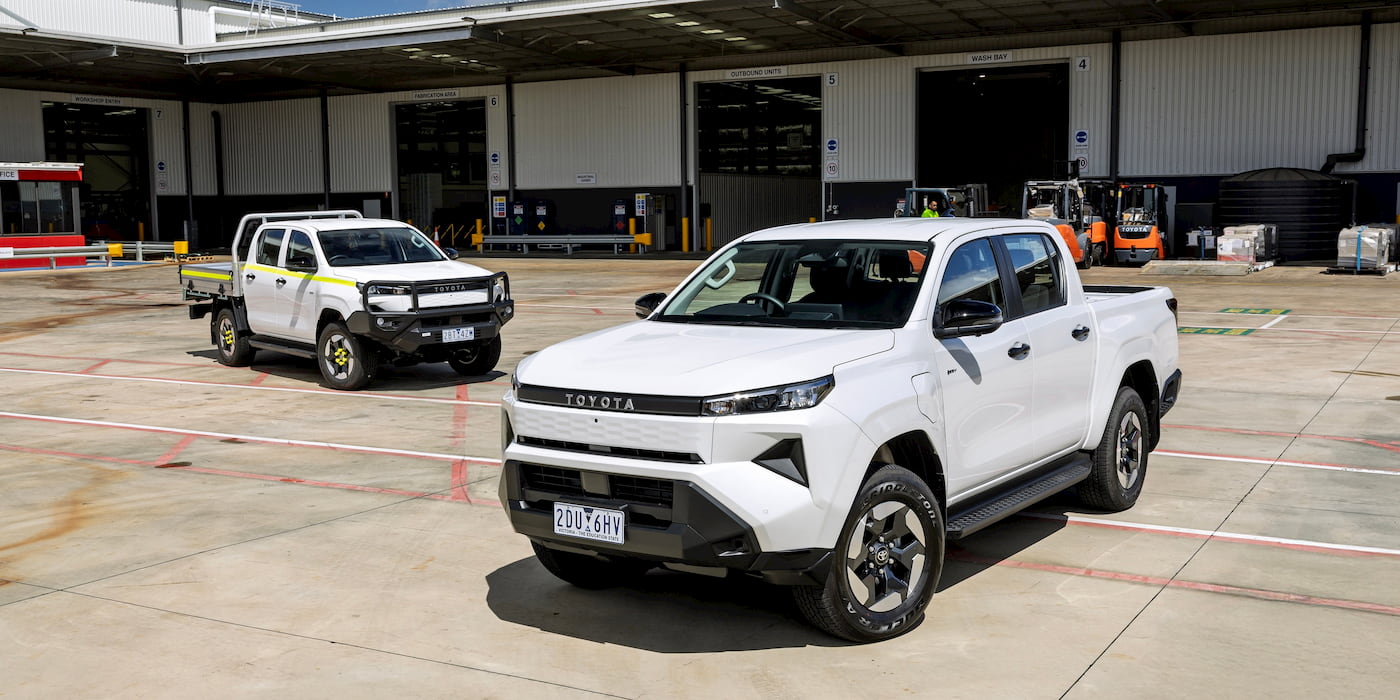 Toyota Hilux BEV электр пикаптары